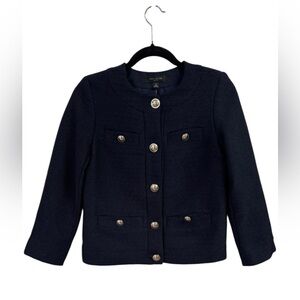 Ann Taylor Navy Blue blazer Size 00 petite